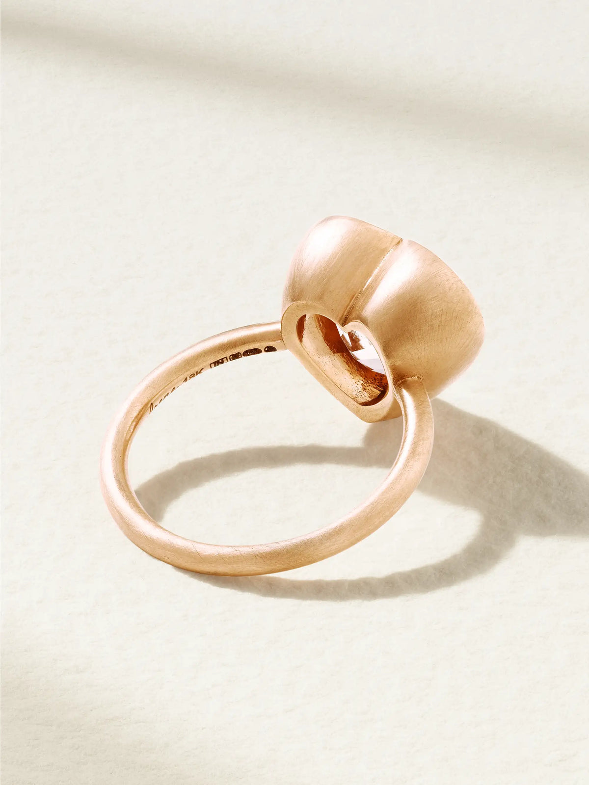 Love 18-karat Rose Gold Morganite Ring