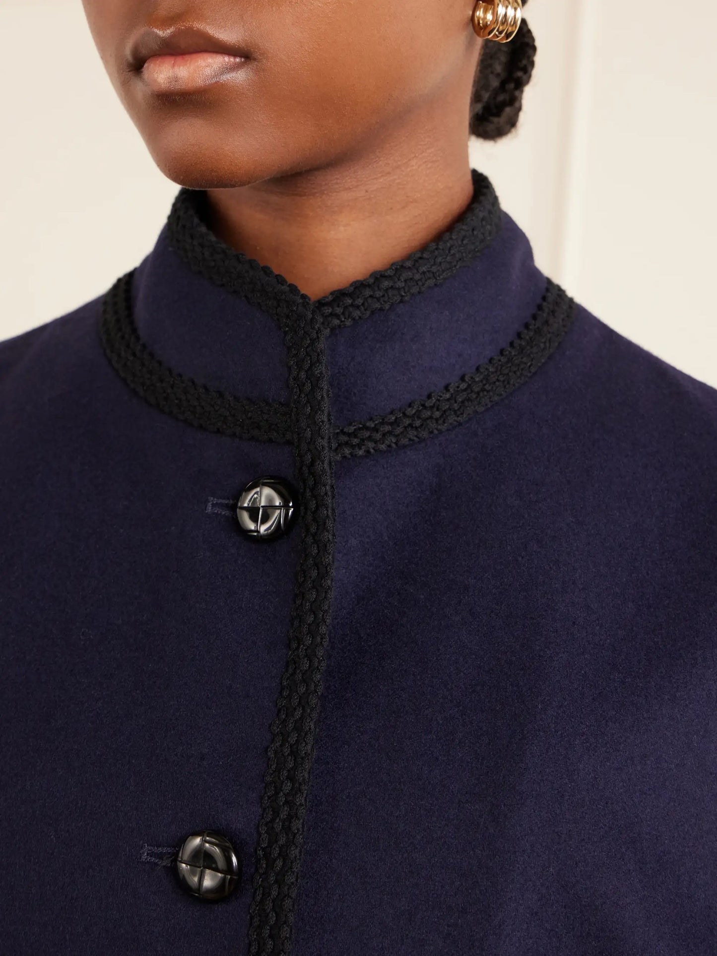 Nitak Curly Virgin Wool Coat