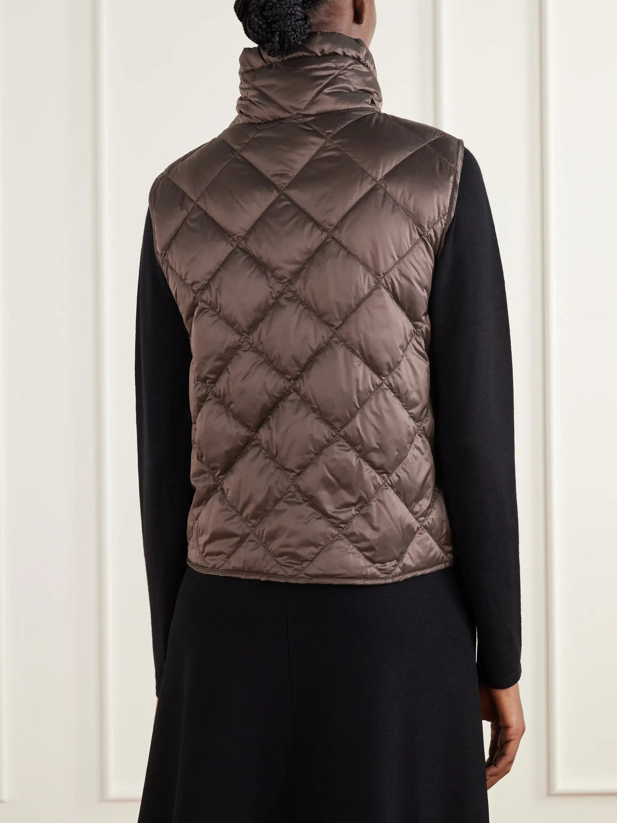 Max Mara Tregic Quilted Shell Down Vest