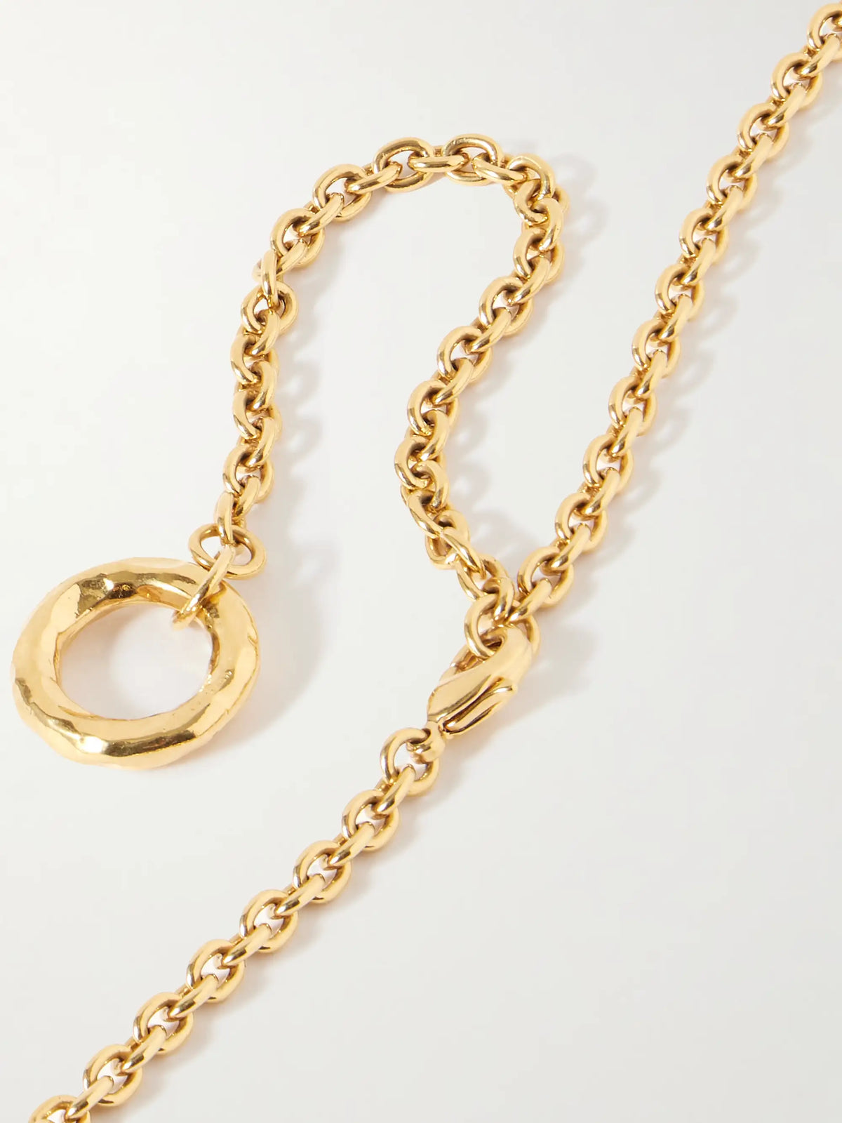 Gold-tone And Enamel Necklace