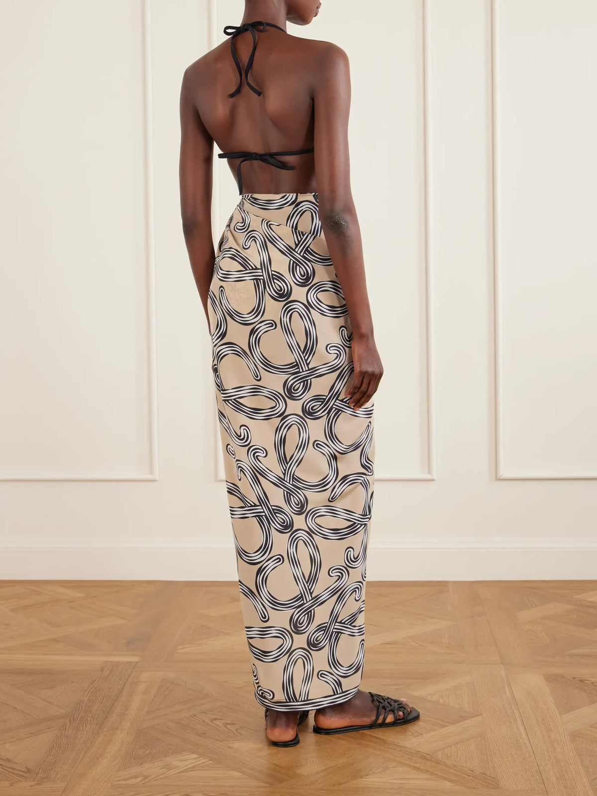 + Paula's Ibiza Printed Silk Scarf