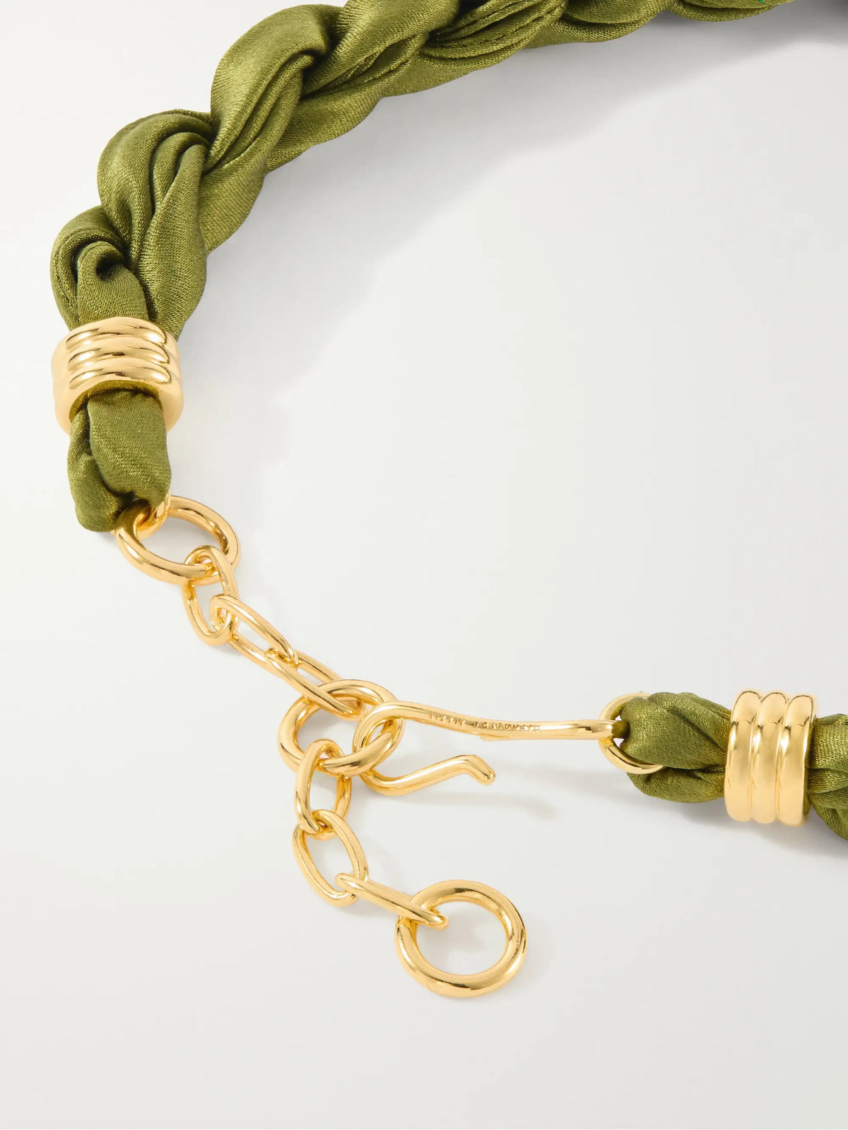 Lizzie Fortunato Gold-plated Pearl Silk Necklace