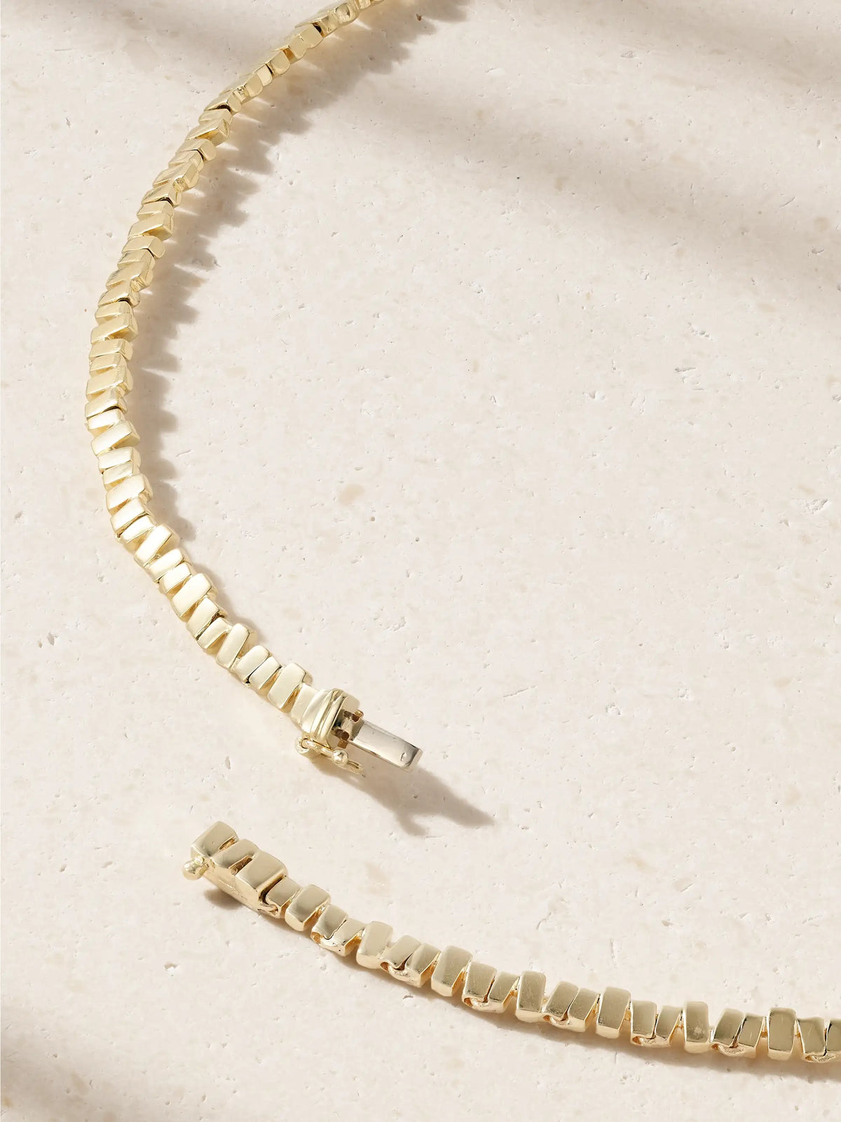 18-karat Gold Diamond Tennis Necklace