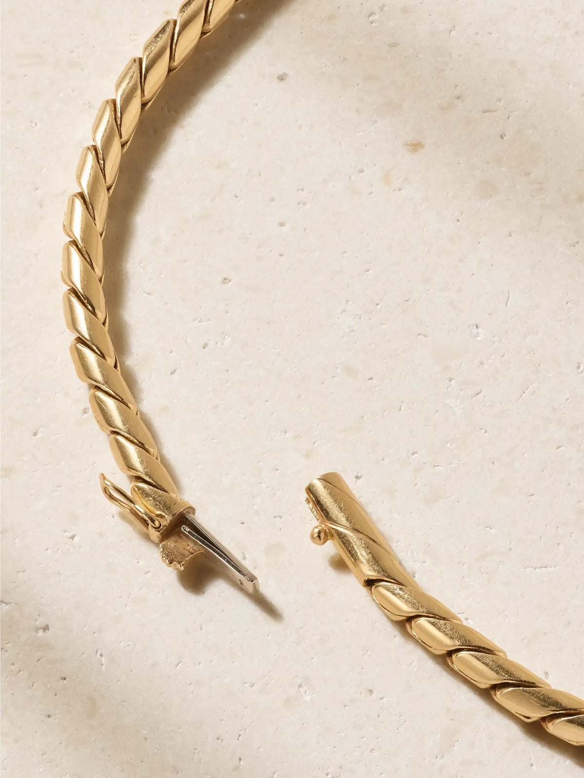 Stephanie Windsor + O. j. Perrin And Georges Lenfant Vintage 1960-1970s 18-karat Gold Necklace