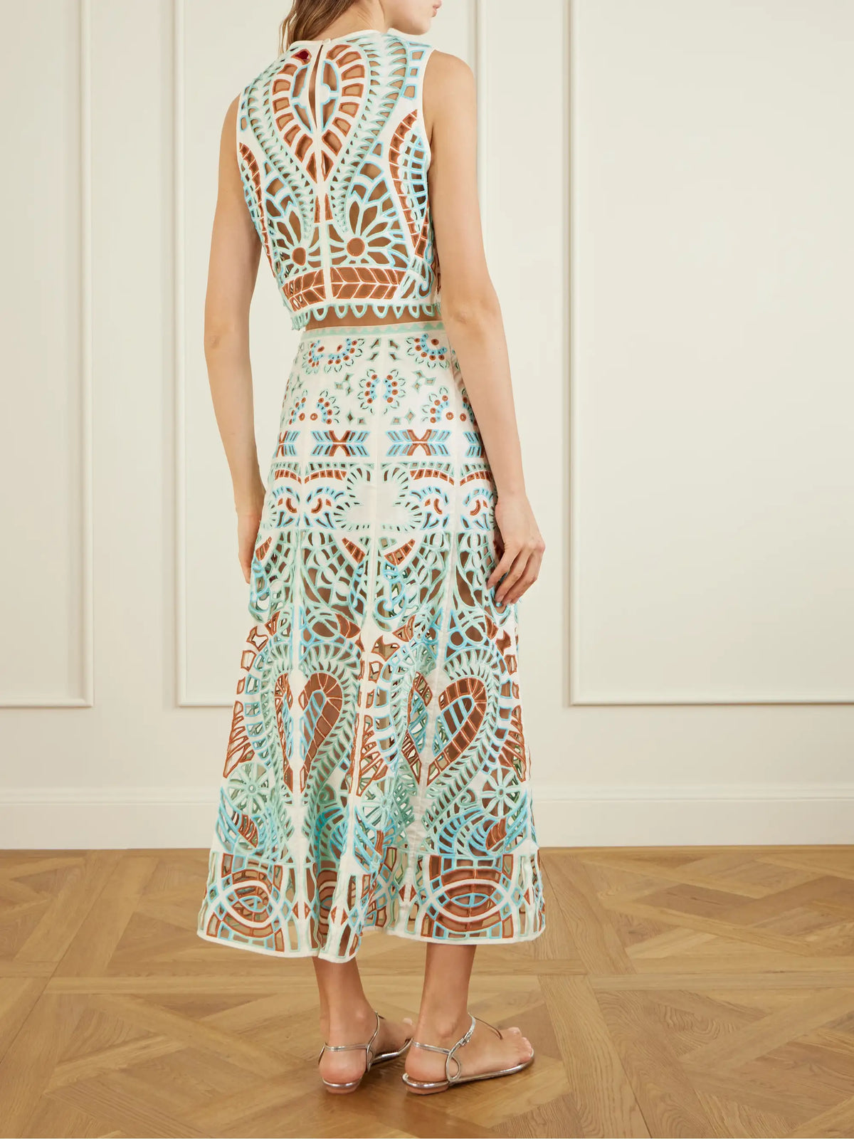 Ada Brisé Mare Broderie Anglaise Cotton Top