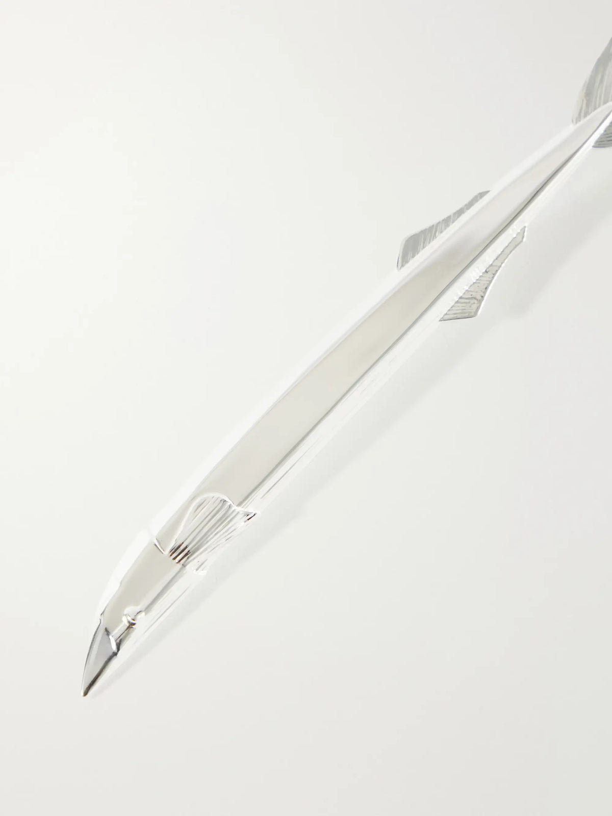 Tory Burch Fish Silver-tone Brooch