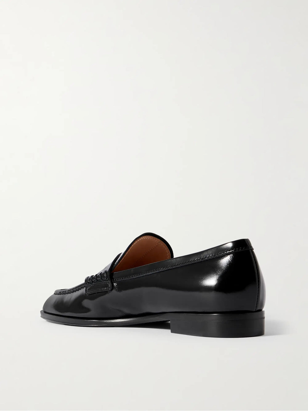 Georgie Patent-leather Loafers