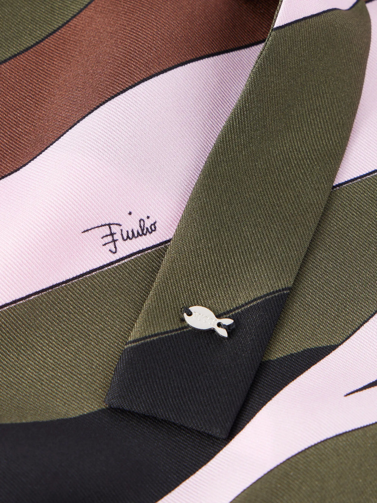 PUCCI Printed Silk-twill Bandana