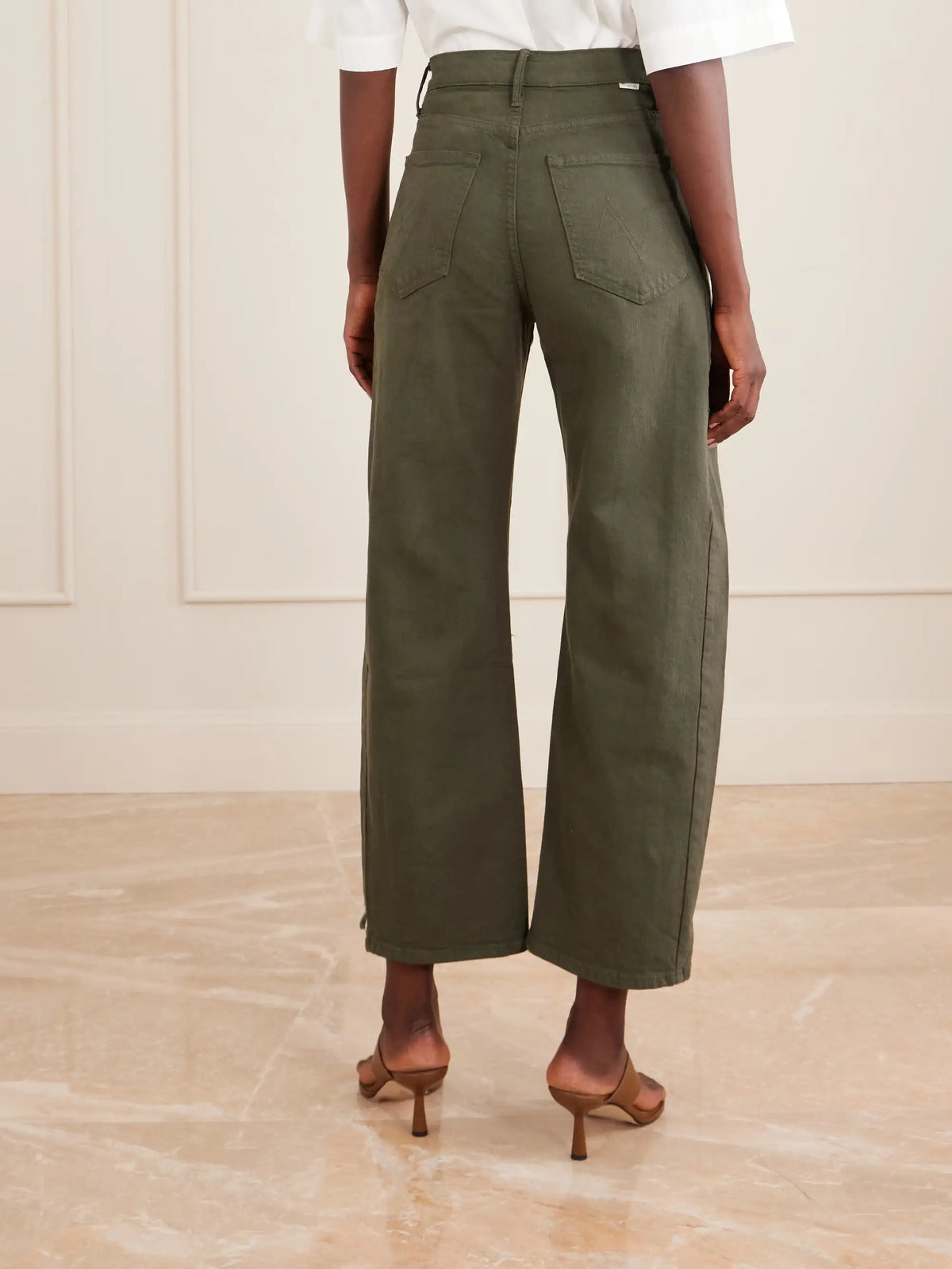 The Half Pipe Flood High-rise Wide-leg Jeans