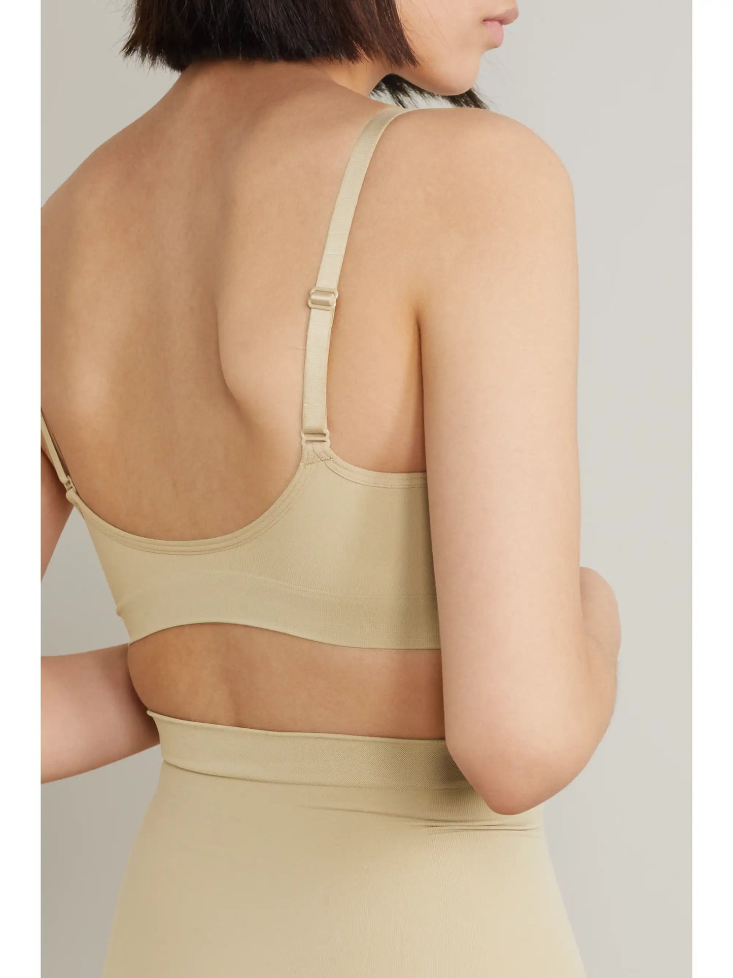 Seamless Sculpt Bralette - Clay