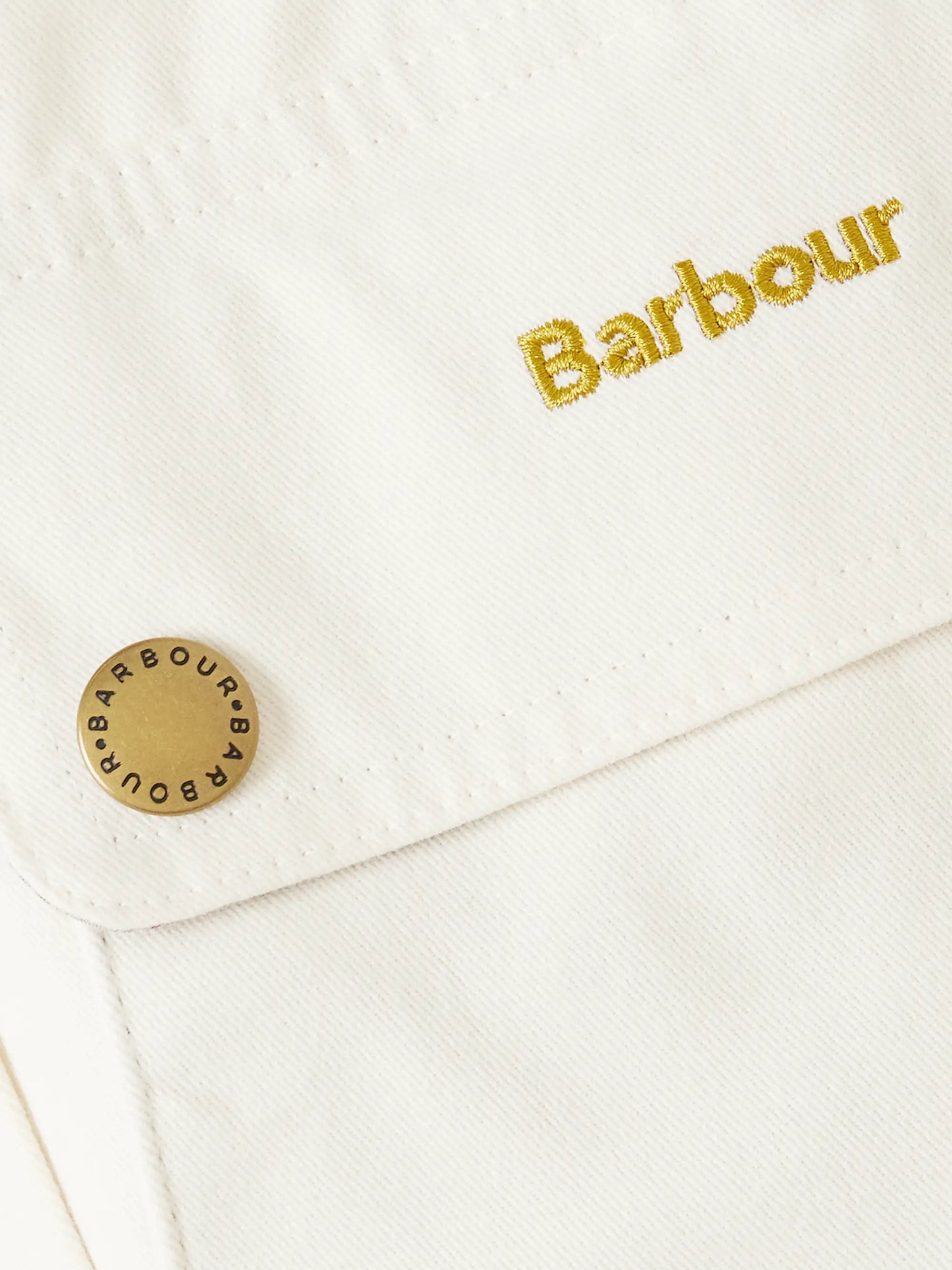 Modern Beadnell Corduroy-trimmed Waxed-cotton Jacket