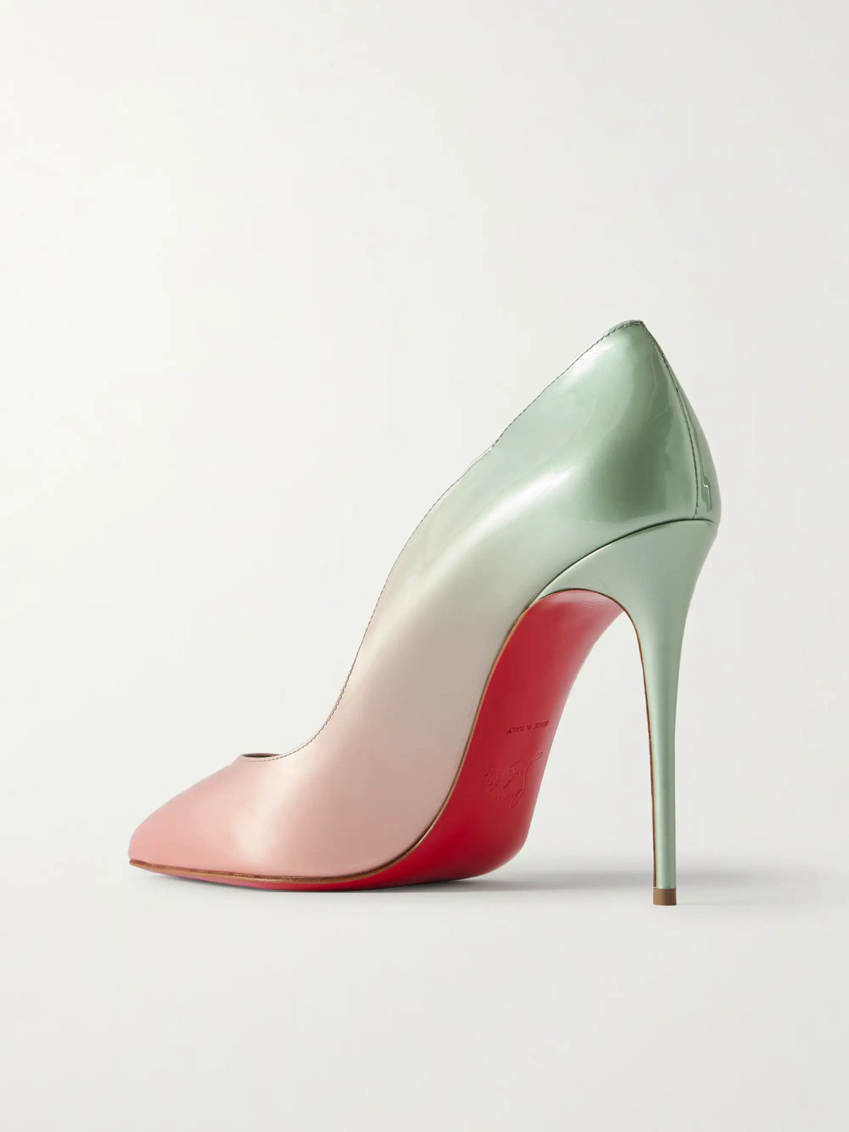 Hot Chick 100 Dégradé Patent-leather Pumps
