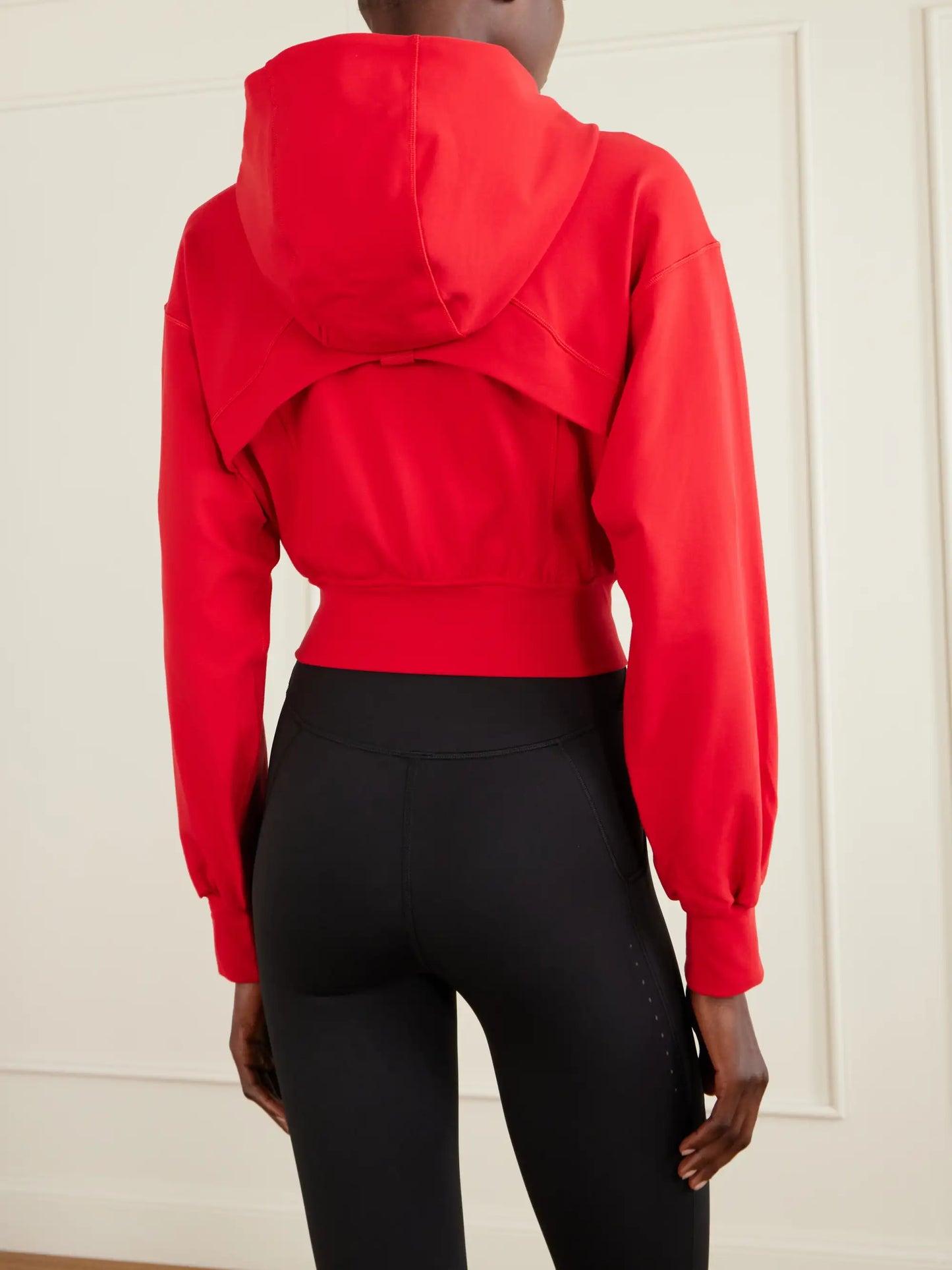 Define Cropped Nulu Hooded Jacket