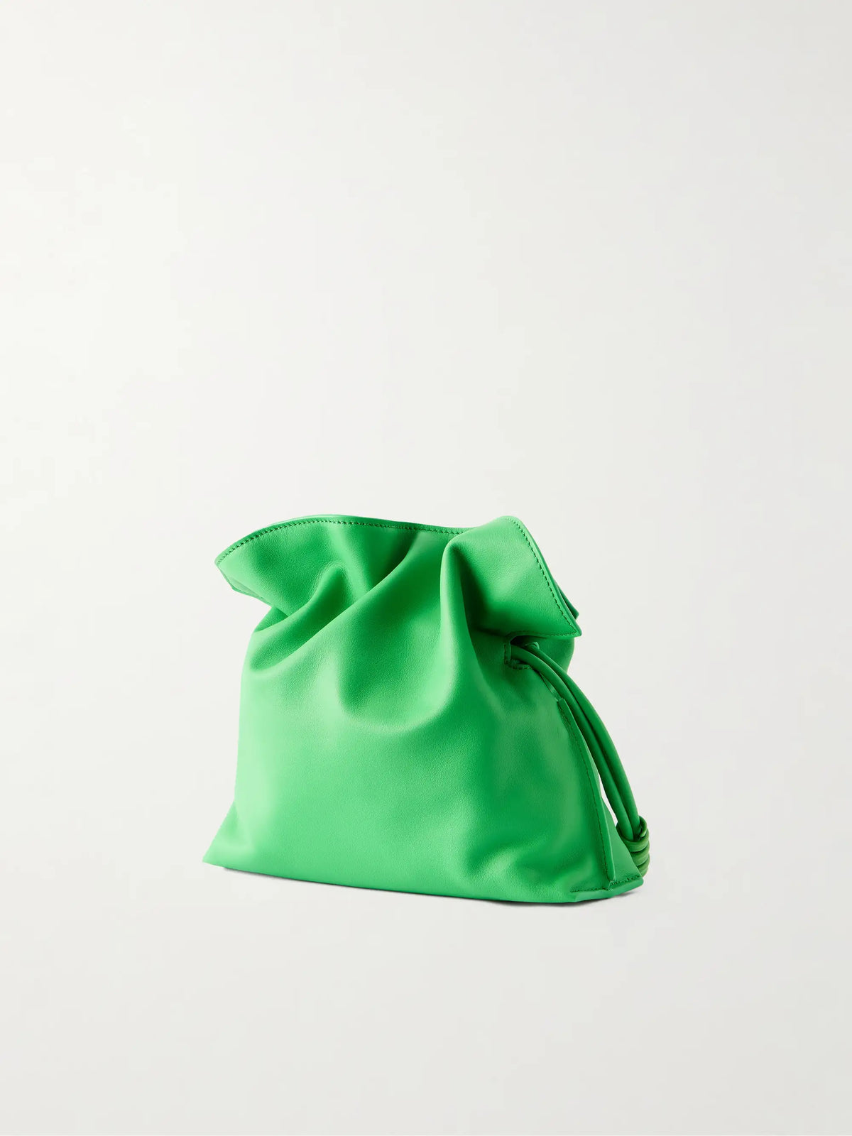 Flamenco Coil Mini Leather Clutch