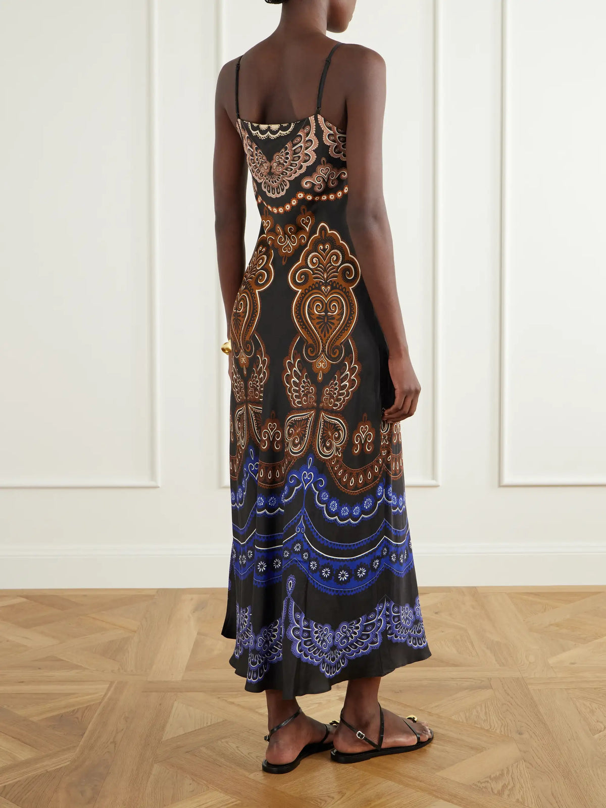 Farm Rio Nicole Printed Jersey Maxi Dress