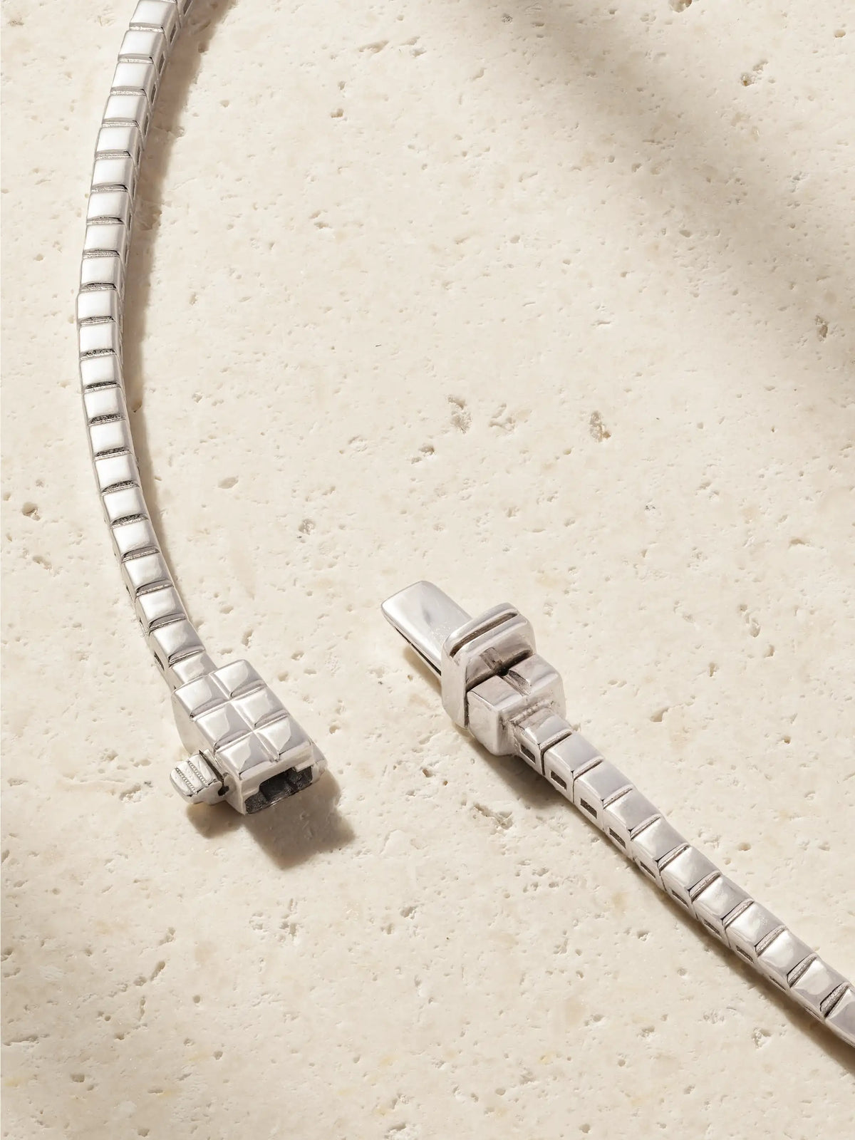 18-karat White Gold, Emerald And Diamond Necklace