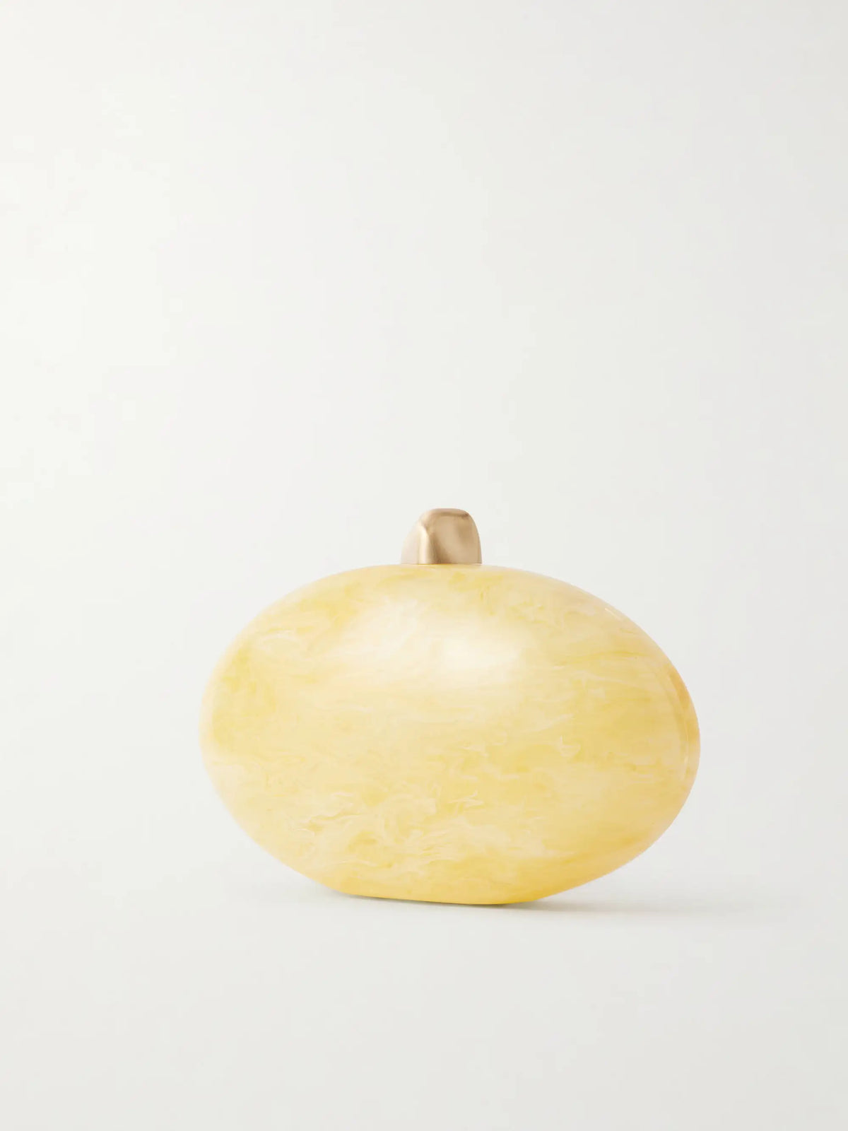 Cult Gaia Eviana Marble-effect Clutch