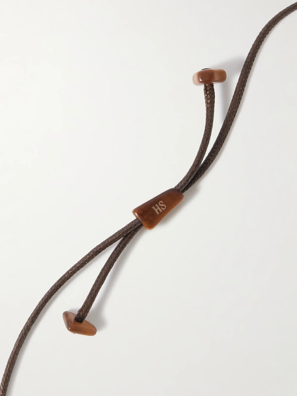 The Pendant Tagua And Leather Necklace