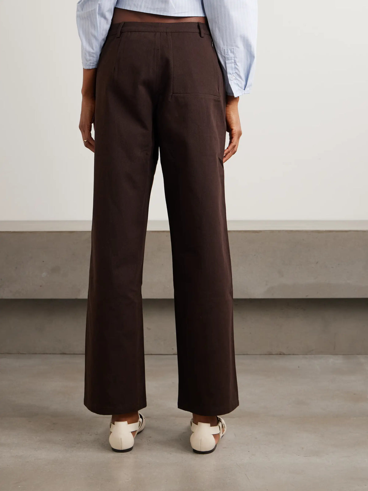 Deiji Studios Pocket Organic Wide-leg Jeans