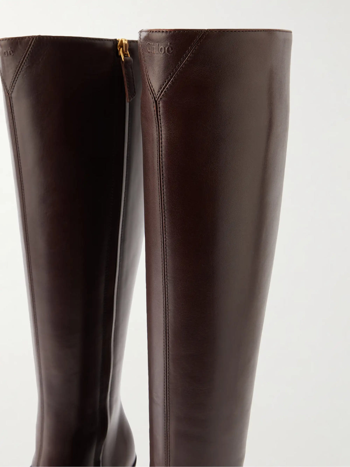 Phoenix Leather Knee Boots