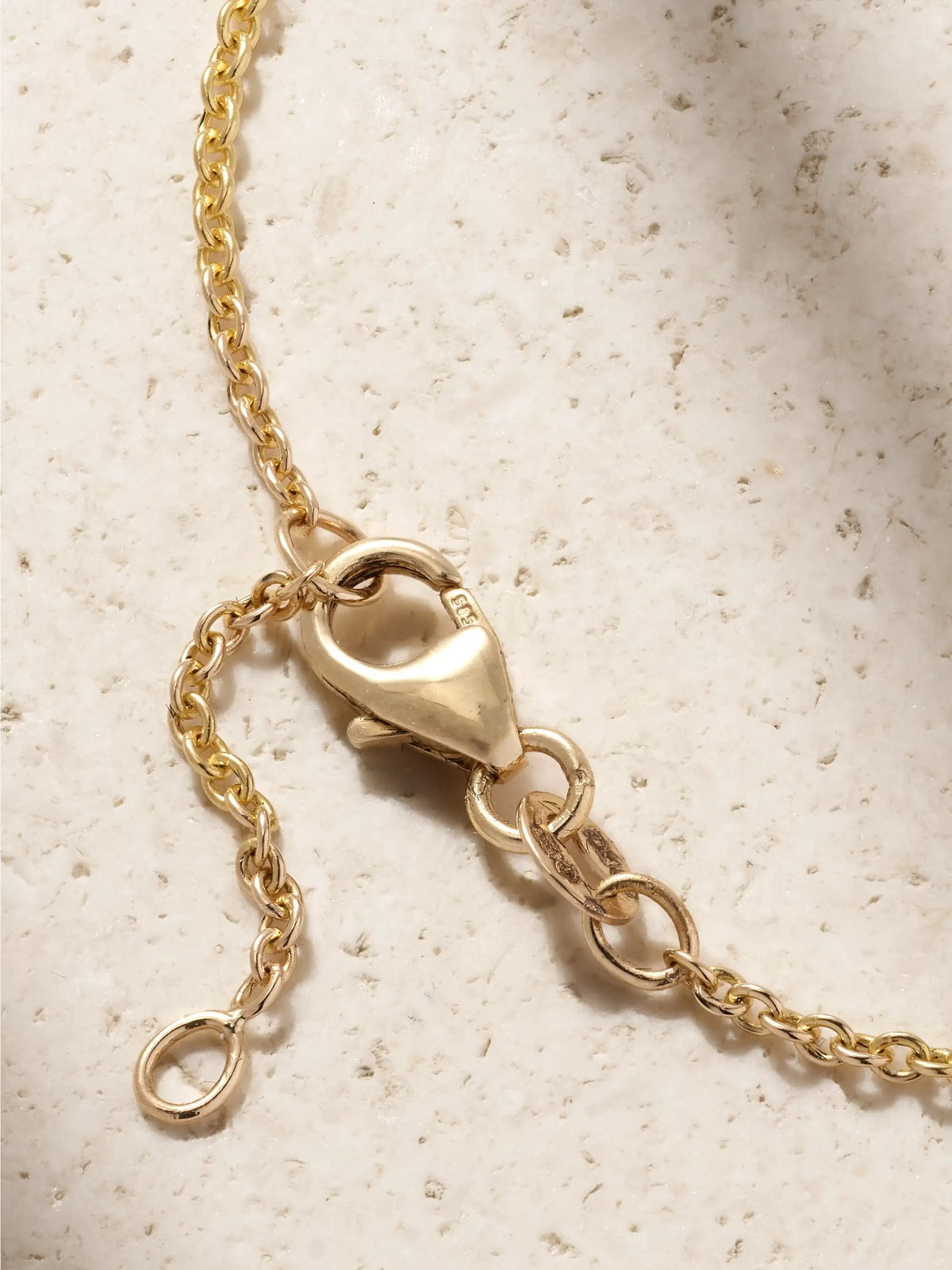 14-karat Gold, Sapphire And Diamond Anklet