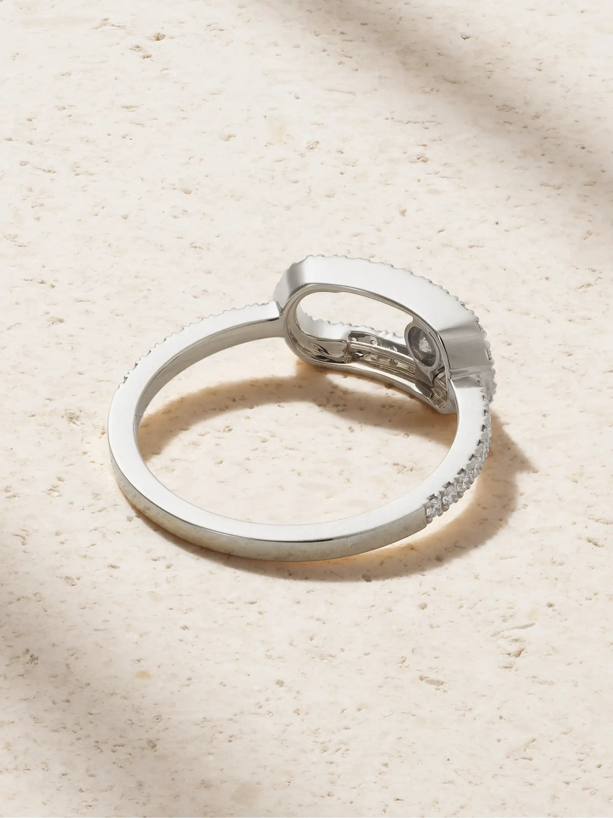 Move Uno 18-karat White Gold Diamond Ring