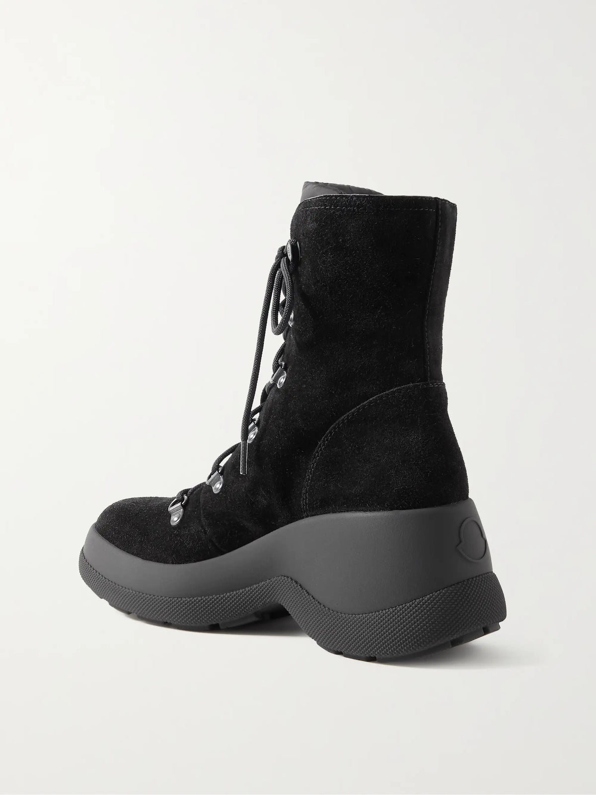 Resile Trek Shell-trimmed Suede Ankle Boots