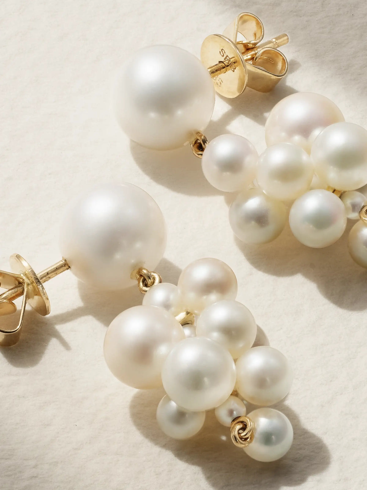Botticelli 14-karat Gold Pearl Earrings