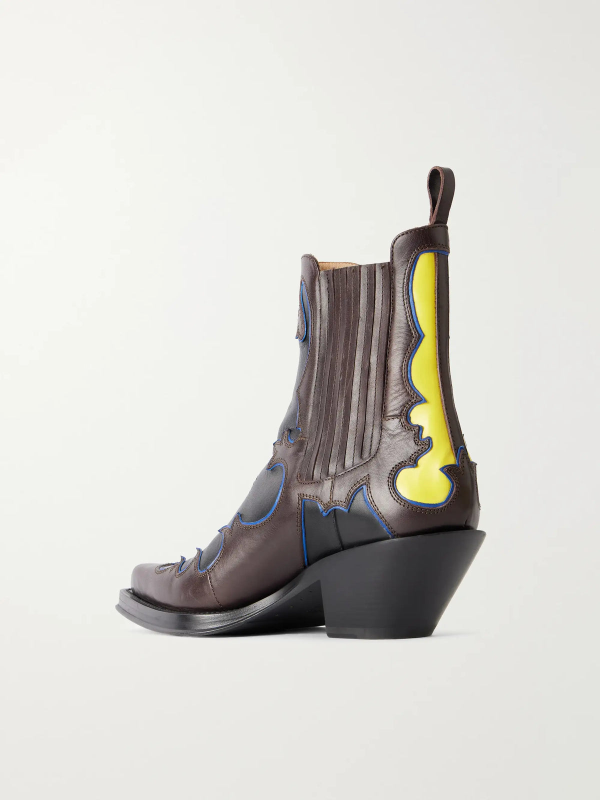 Gabriela Hearst Cassidy 90 Embossed Leather Ankle Boots