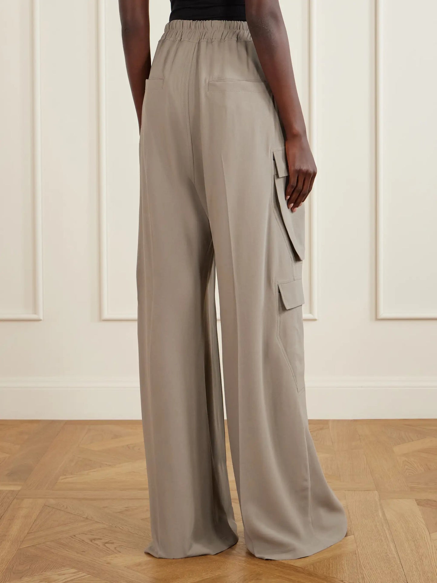 Cargobelas Cady Wide-leg Cargo Pants