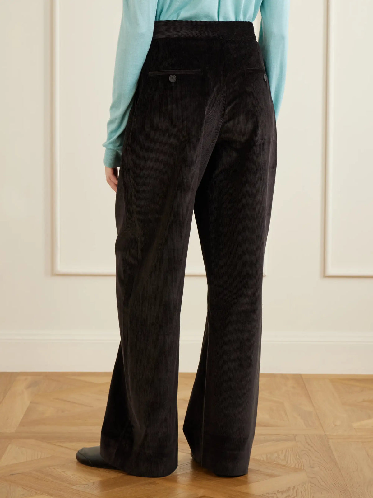 Studio Nicholson Grange Cotton-corduroy Wide-leg Pants