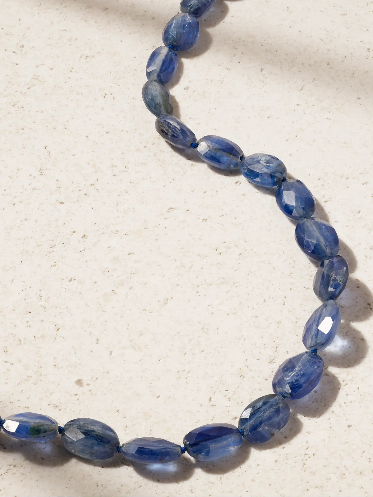18-karat White Gold, Sterling Silver, Kyanite And Diamond Necklace