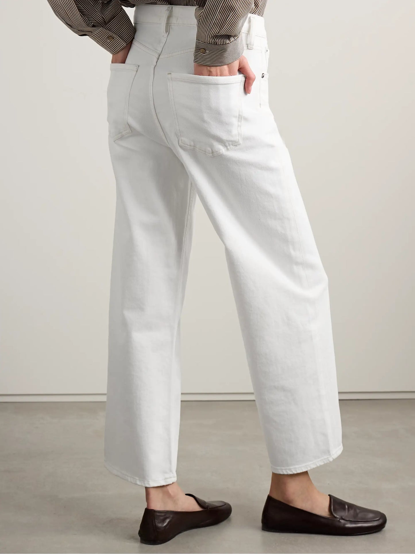 Ren High-rise Wide-leg Jeans