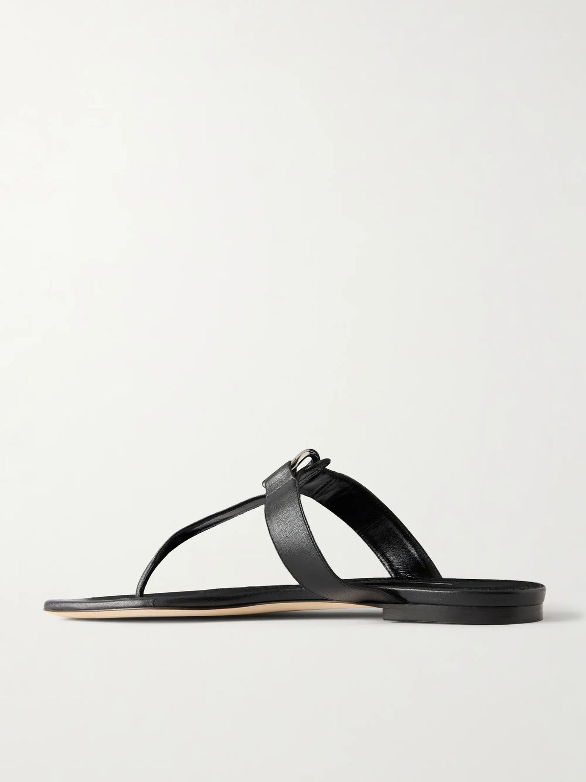 Mionasan Embellished Leather Thong Sandals