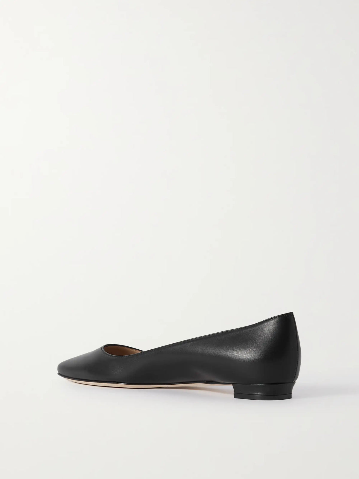 Bb 10 Leather Point-toe Flats