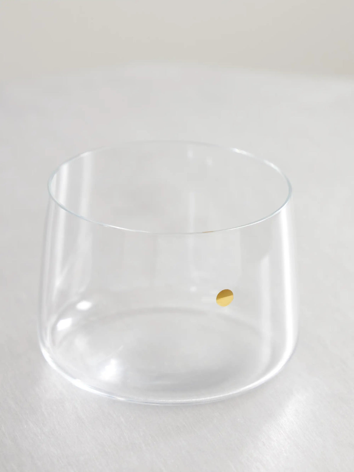 Set Of Four Crystal Glass Tumblers