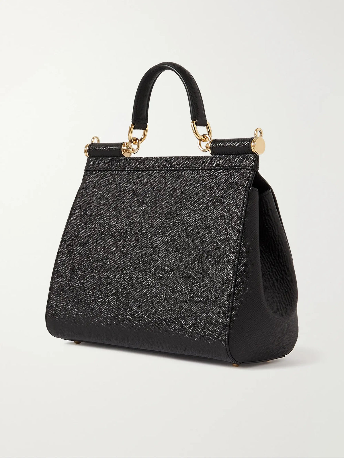 Sicily Medium Textured-leather Tote