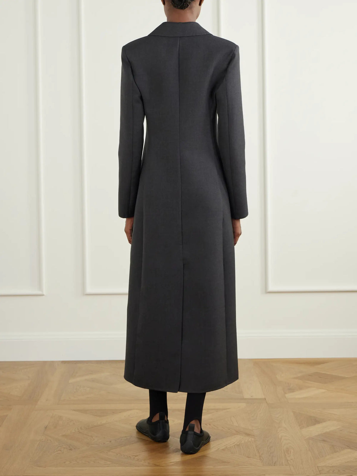 Jil Sander Wool And Silk-blend Coat