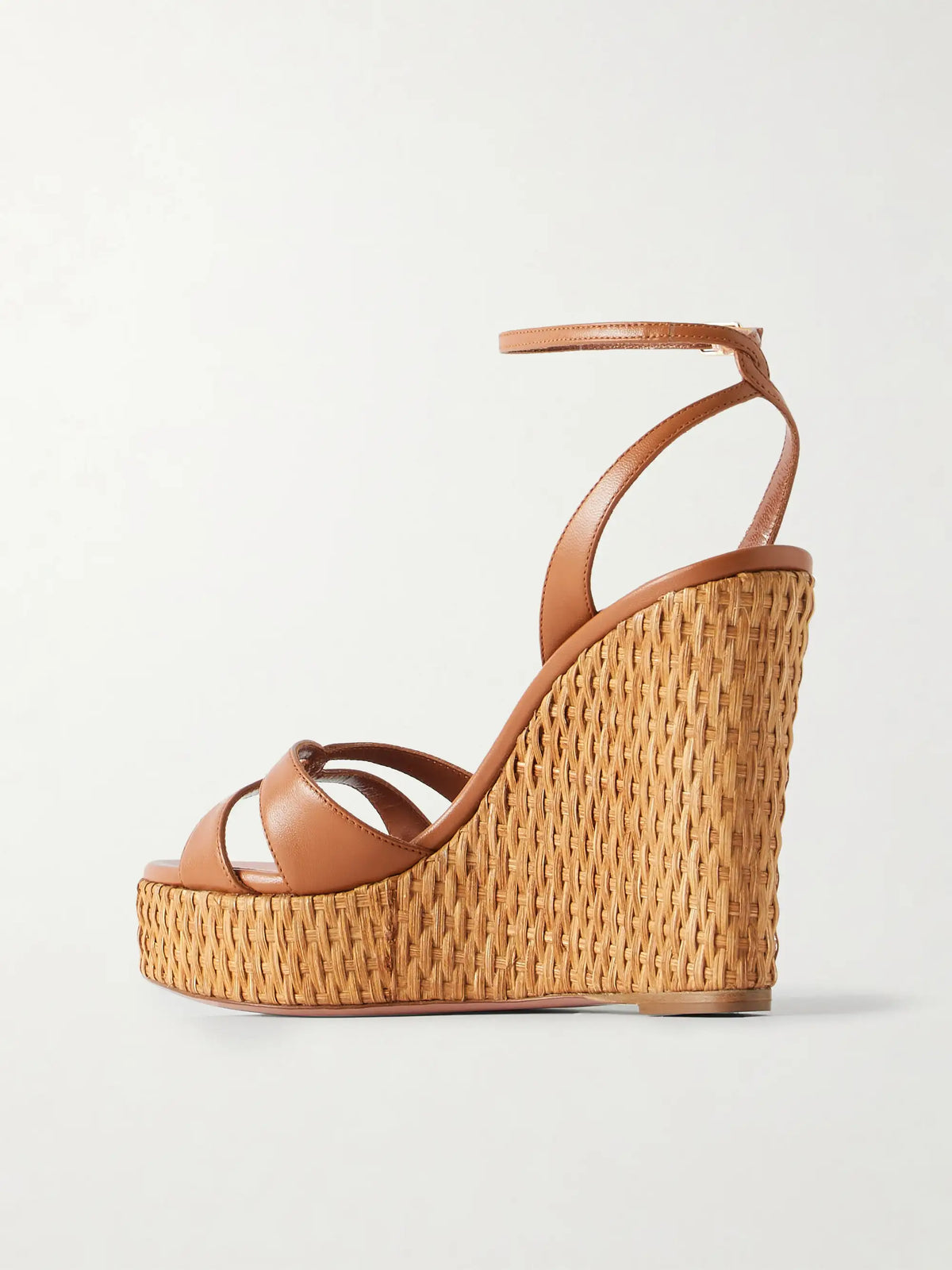 You And I 110 Leather Wedge Sandals