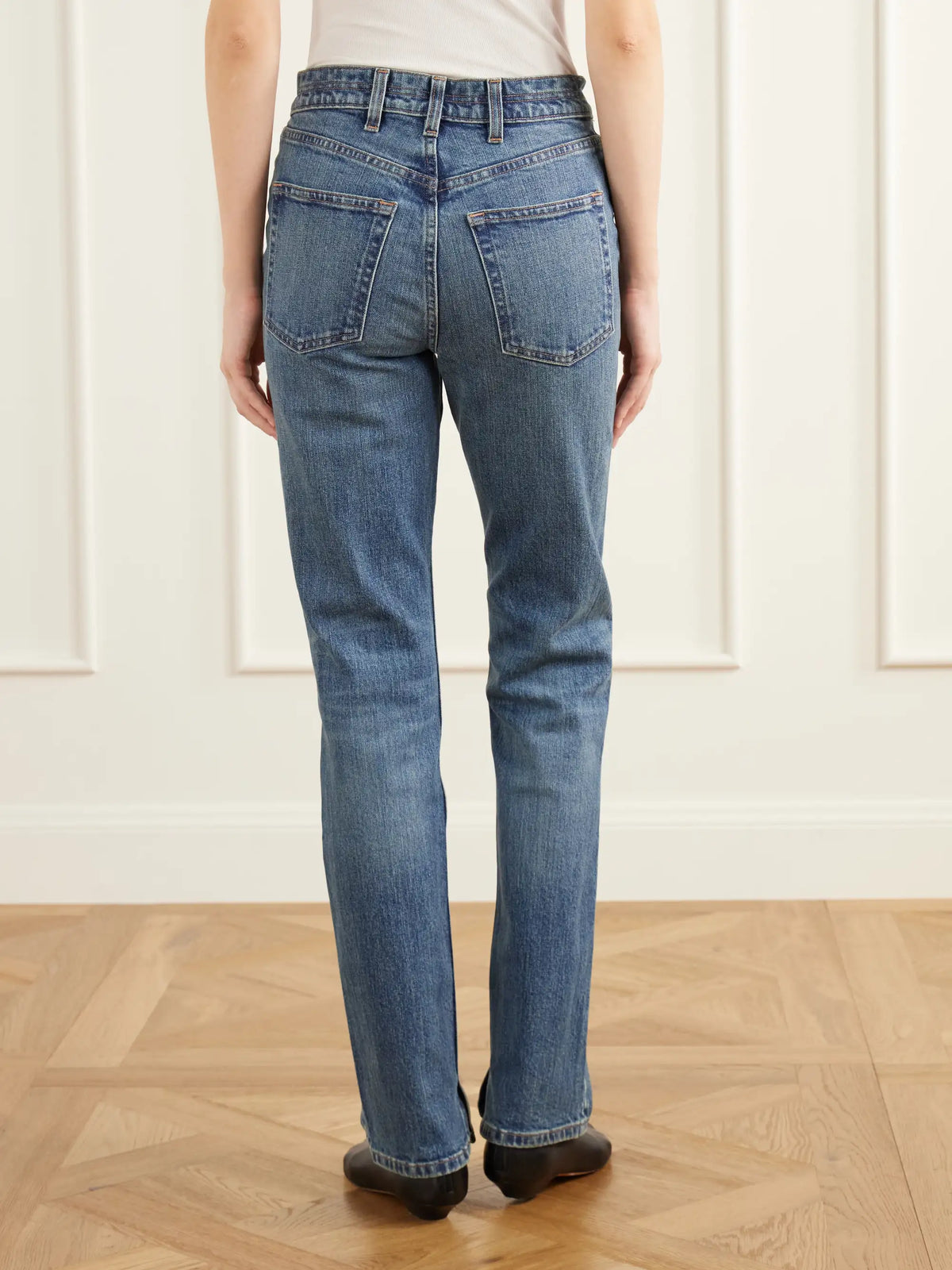 RÙADH The Cecile Slim High-rise Jeans