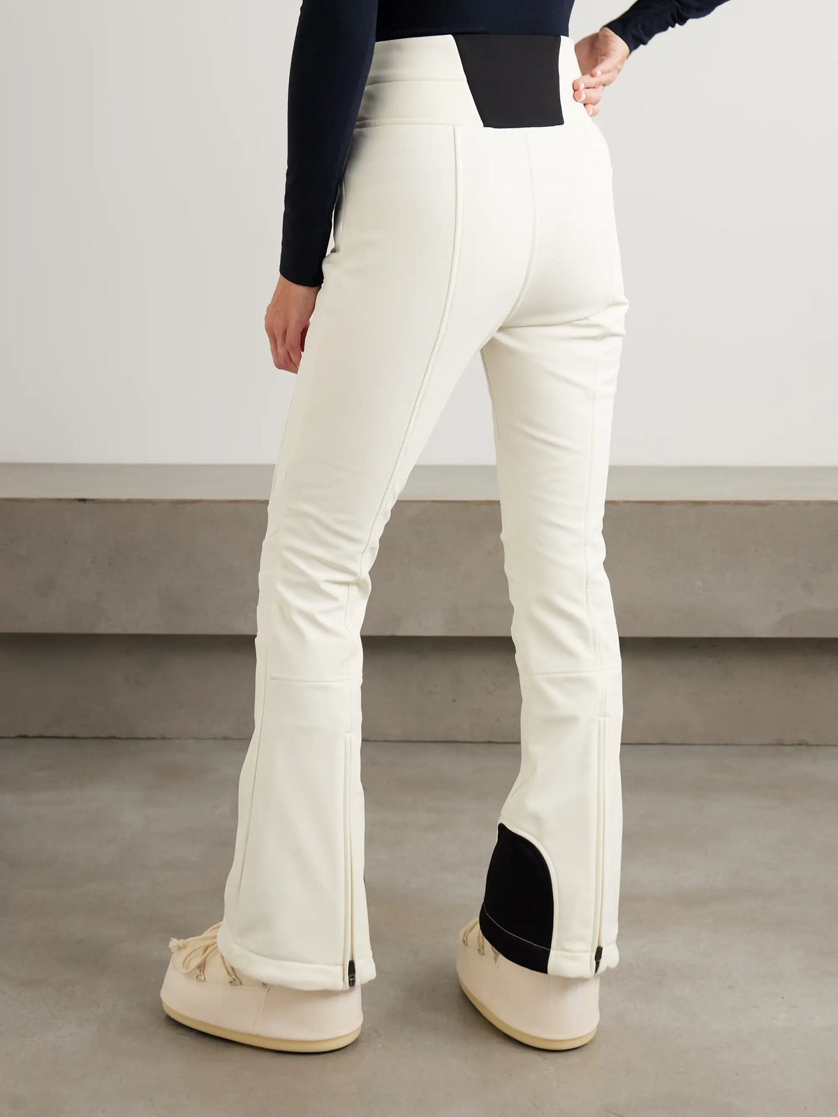 Aurora Embroidered Bootcut Ski Pants