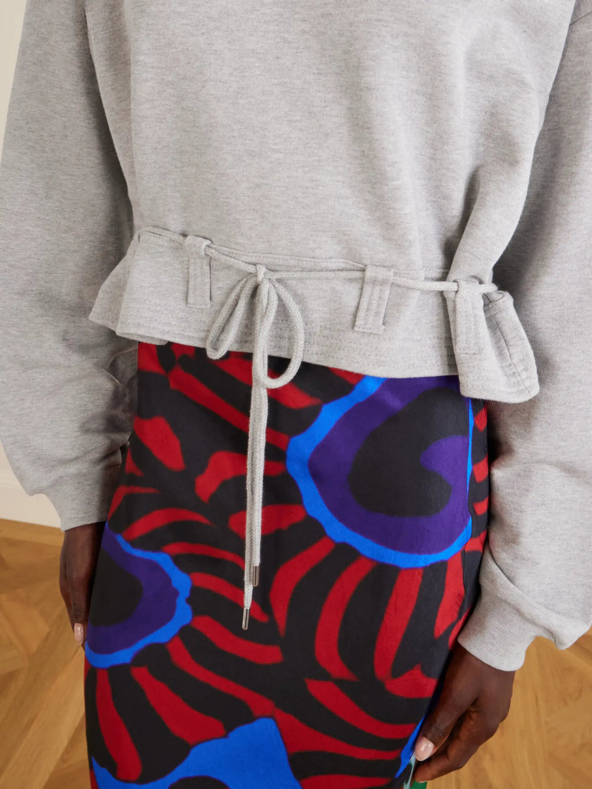 Ruffled Cotton-jersey Sweatshirt