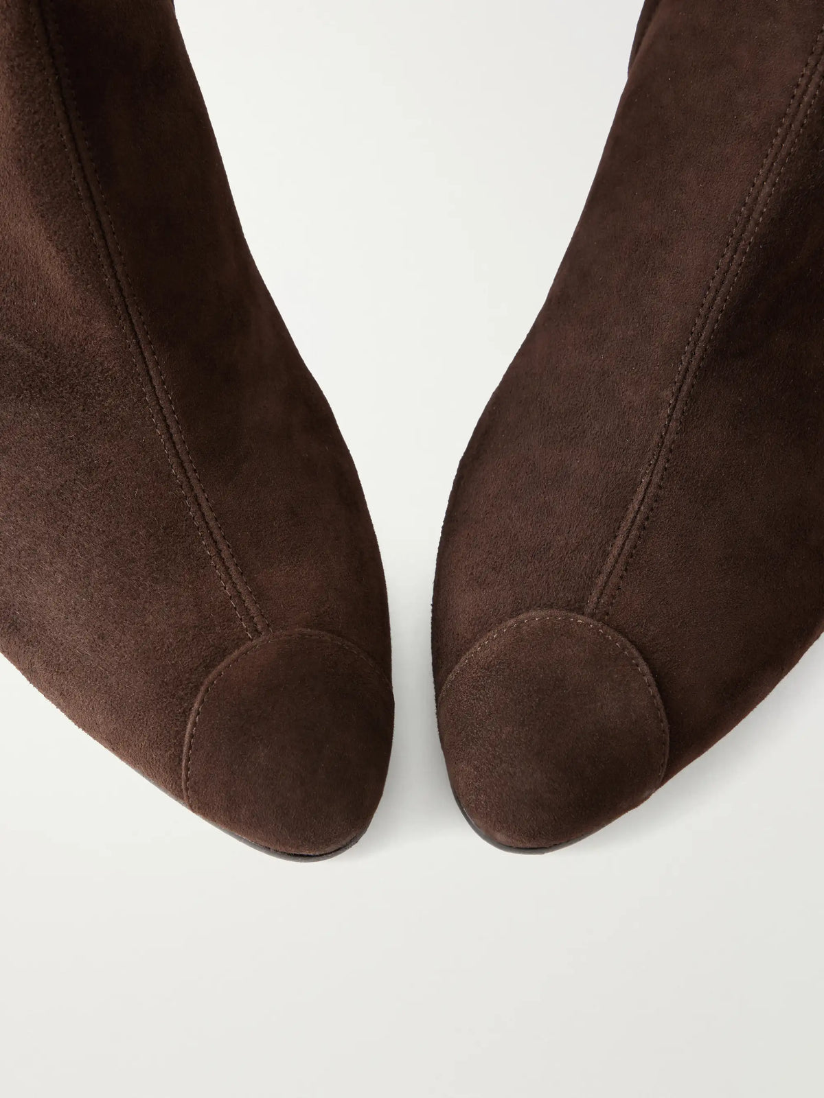 Aeyde Mia Cap 55 Wedge Suede Ankle Boots