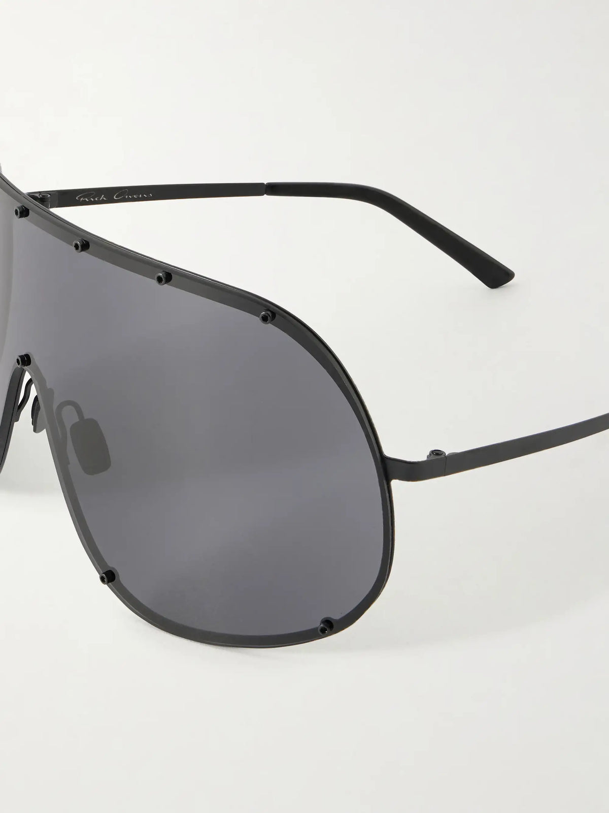 Rick Owens Shield Aviator-style Acetate Sunglasses