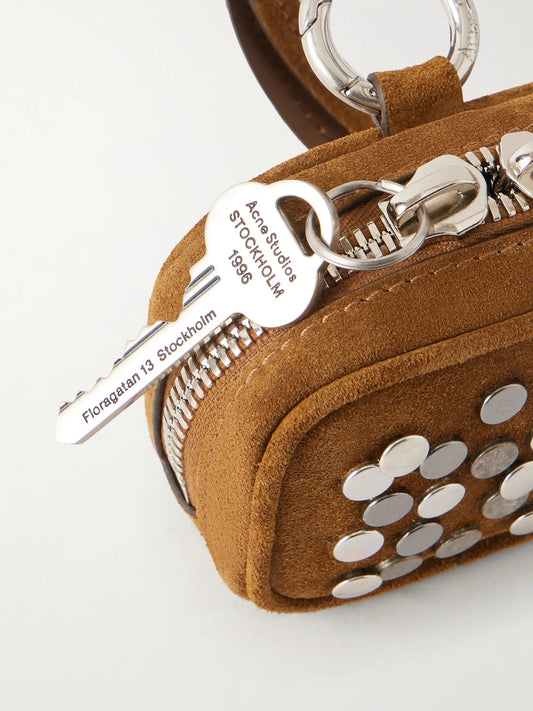Camero Studded Suede Airpods Case