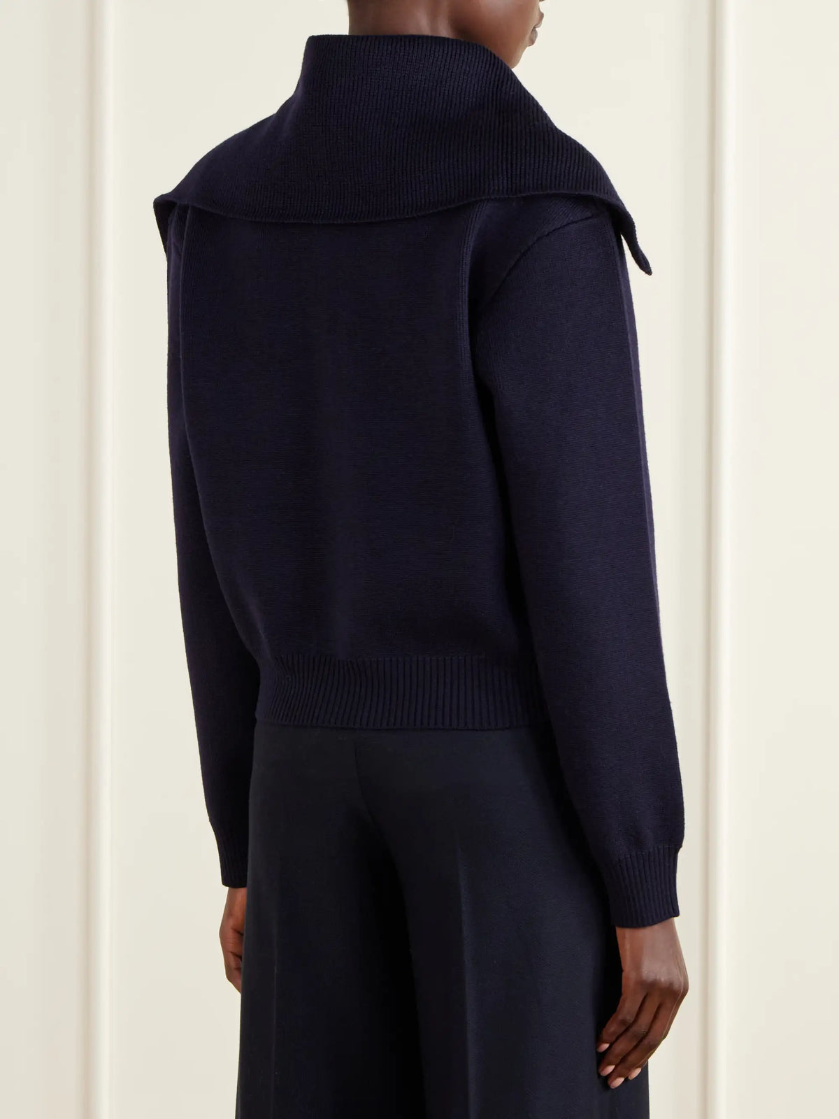 RÓHE Wool-blend Zip-up Cardigan