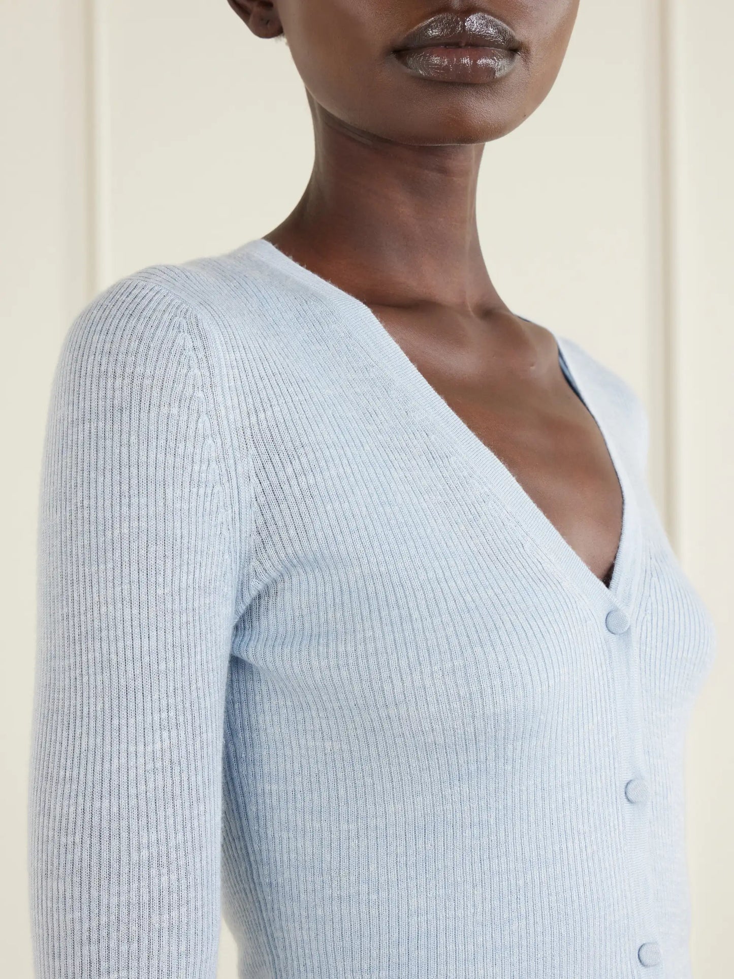 Aiste Ribbed Cashmere, Silk And Hemp-blend Cardigan