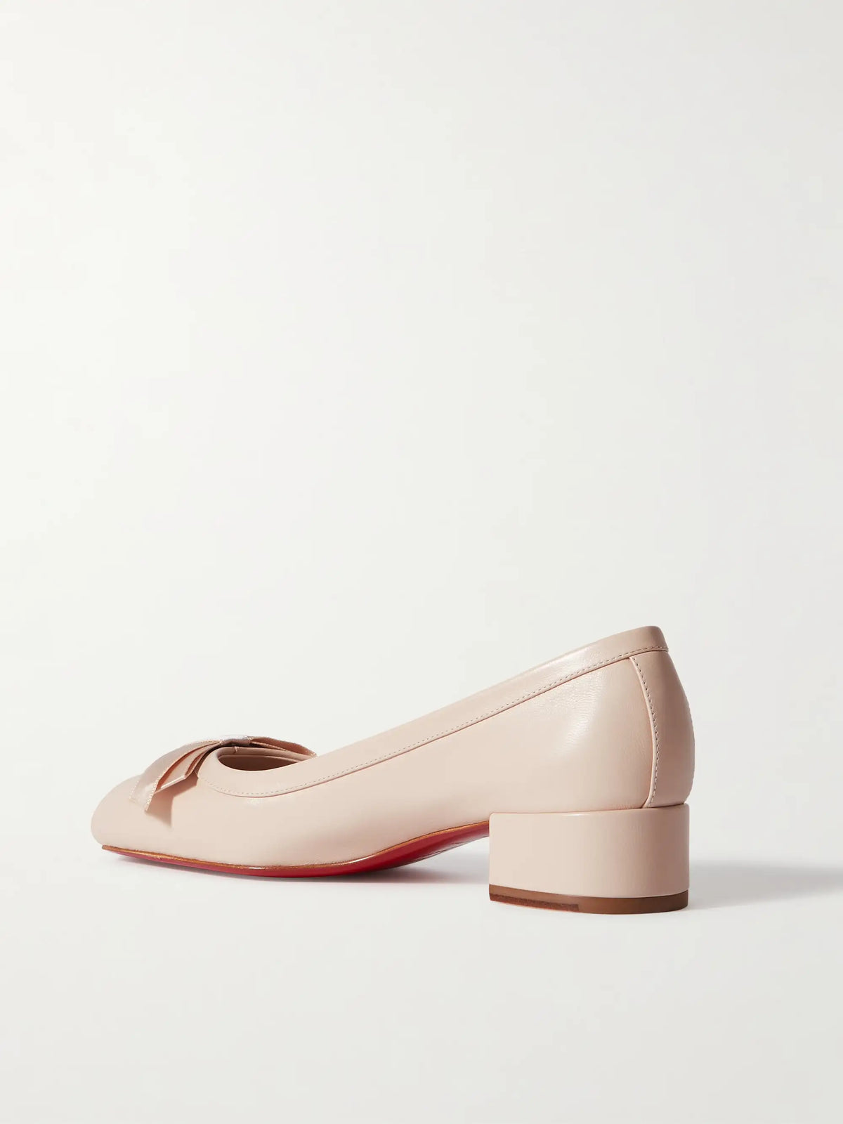 Mamaflirt 30 Bow-embellished Leather Ballet Pumps