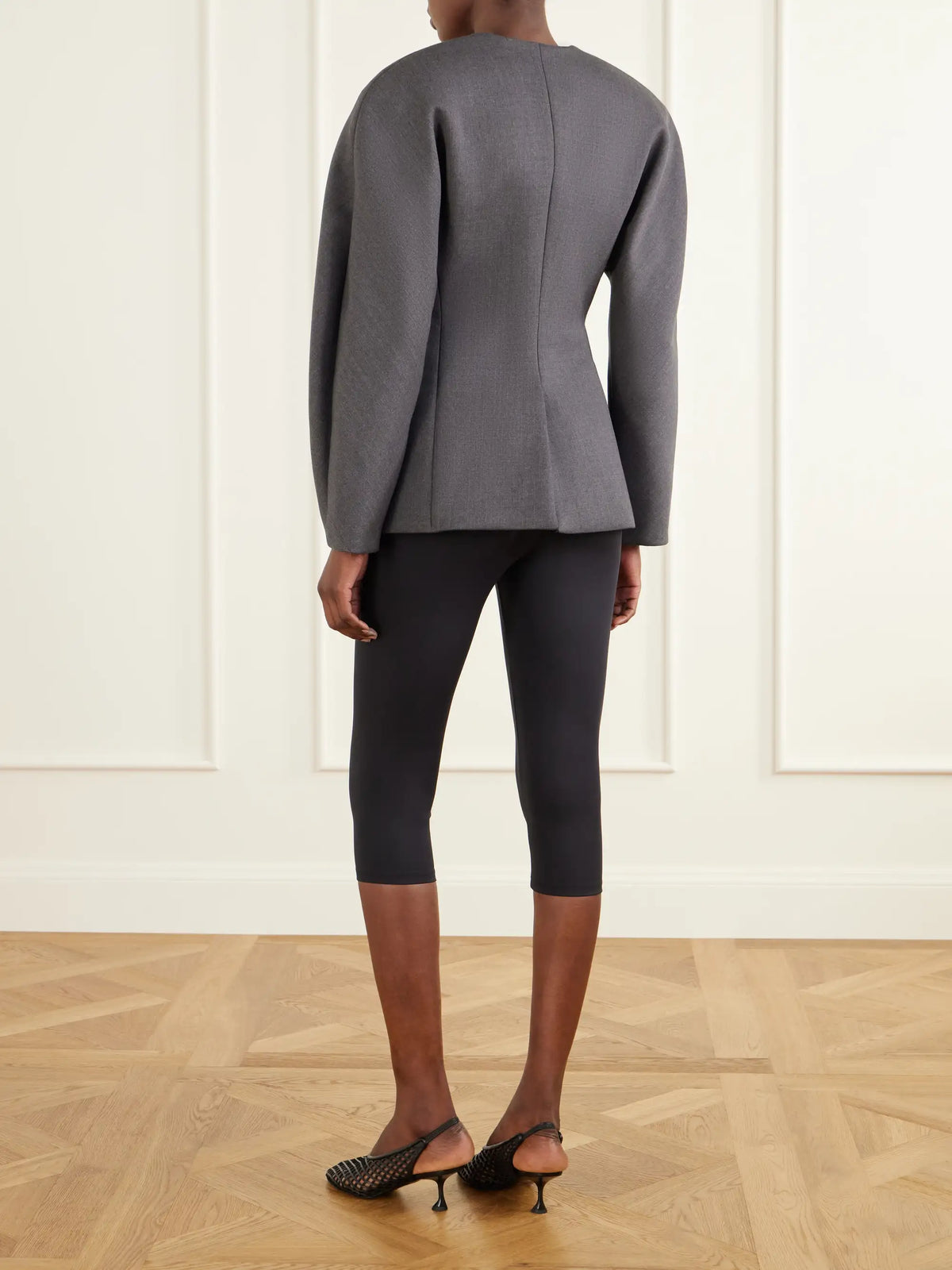 Jacquemus La Veste Ovalo Drill Blazer