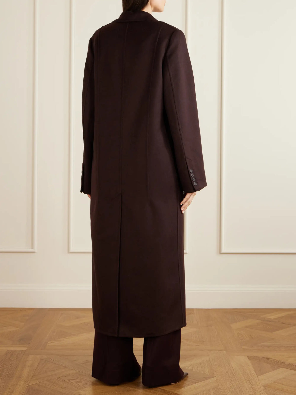 Wool-blend Coat